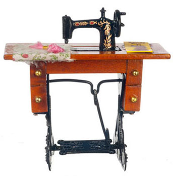 Decorated Sewing Machine